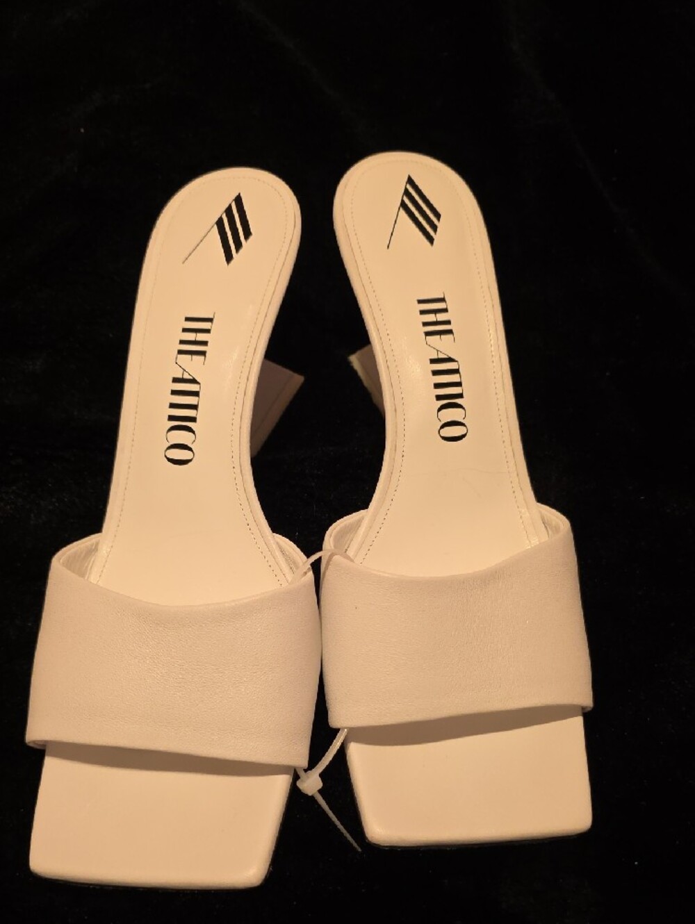 The Attico White Slide Mules - Picture 11 of 17